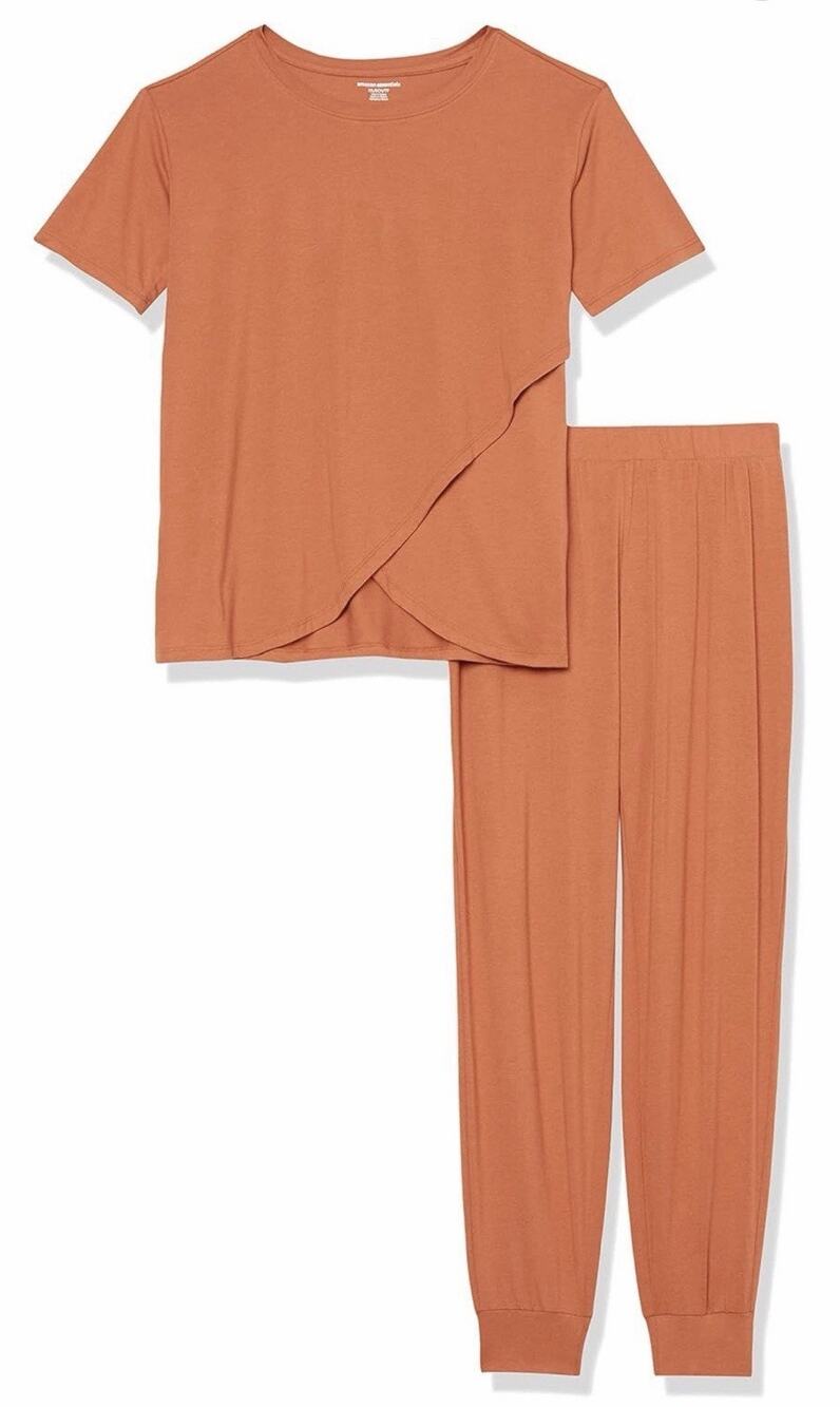 Amazon Essentials Maternity & Nursing Pajama Set Sleepwear Women’s XS